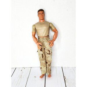 Vintage 1996 Hasbro Pawtucket GI Joe  12" Action Figure with Pants